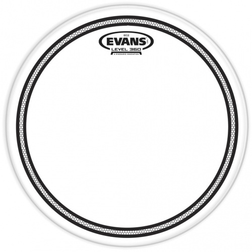 Evans TT08EC2S Edge Control Clear SST 8" Пластик для том тома двойной прозрачный