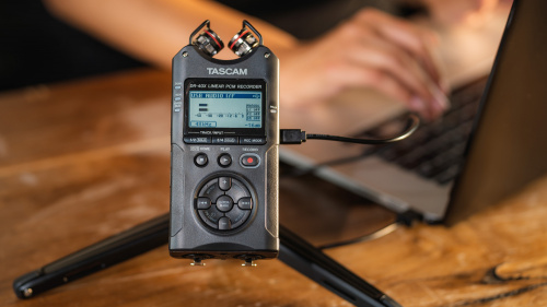 Tascam DR-40X портативный стерео рекордер с встроенными микрофонами фото 7