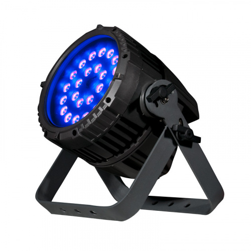 ADJ UV 72IP Светодиодный, всепогодный, ультрафиолетовый светильник. 24x3W, угол раскрытия 33-градуса