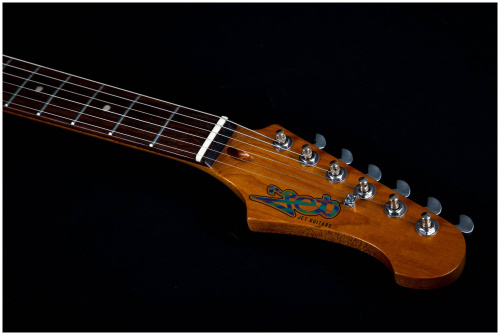 JET JS-400 PK R электрогитара,Stratocaster, корпус липа, 22 лада, HSS, tremolo, цвет PK фото 12
