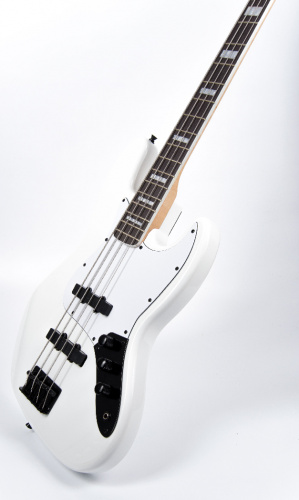 ROCKDALE DS-JB401 WH бас-гитара типа джаз бас, цвет белый фото 4