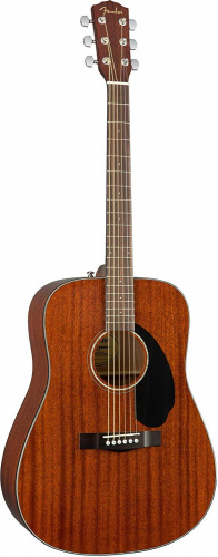 FENDER CD-60S DREAD ALL-MAH WN акустическая гитара, цвет натуральный фото 2