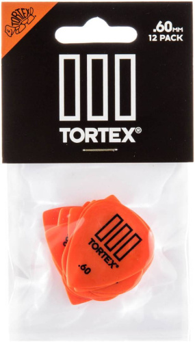 Dunlop Tortex TIII 462P060 12Pack медиаторы, толщина 0.6 мм, 12 шт. фото 2