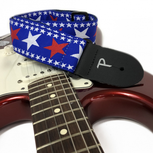 Perri's TWS-7068 Ремень для гитары Серия: JACQUARD Материал: жаккард Рисунок: красные и белые з фото 3
