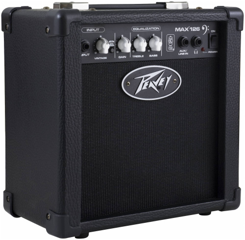 PEAVEY MAX 126 бас-гитарный комбоусилитель, 10Вт, 1x6.5" динамик, 3-полосный эквалайзер, TransTube. фото 2