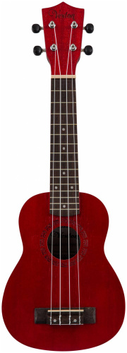 VESTON KUS-15RD I укулеле, сопрано, махагони, красный