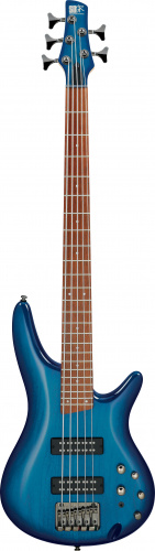 IBANEZ SR375E-SPB электрическая бас-гитара, 5 струн, цвет синий фото 6