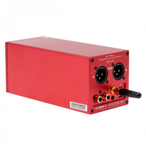 SMSL M300 Red Усилитель.Динамически диапазон: RCA 120дБ, XLR 123 дБ.КГИ+Ш: 0.00015% (-116дБ).Сигнал/шум: 116 дБ. Вход: USB,оптический,коаксиальный,Blu фото 6