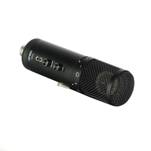 Mice U24-A1L USB-микрофон, 3 диаграммы направленности, с мониторингом, цвет черный фото 2