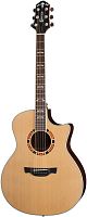 CRAFTER STG G-18ce электроакустическая гитара, верхняя дека Solid кедр, корпус палисандр