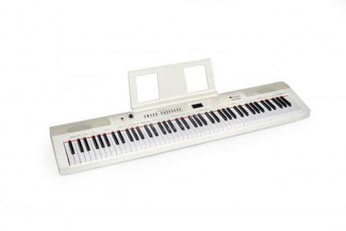 Mikado MK-600W Синтезатор 88 клавиш, цвет белый фото 2