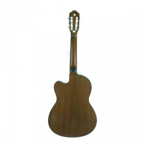 SAMICK CNG-1CE/N классическая гитара 4/4 с подключением, корпус cutaway, махагон, цвет натуральный фото 3