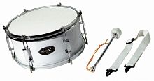 BASIX Marching drum 12х6,5" барабан маршевый с ремнем и колотушкой, белый