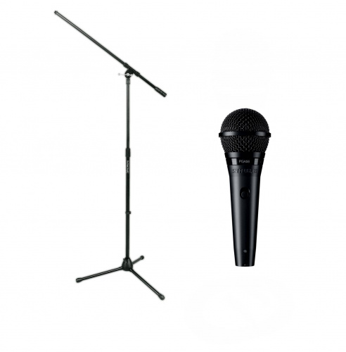 SHURE PGA58BTS кардиоидный вокальный микрофон c выключателем, с кабелем XLR -XLR+ стойка фото 2