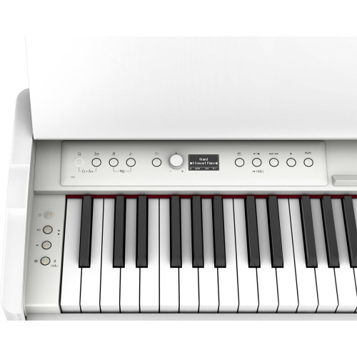 Roland F701-WH цифровое пианино, 88 клавиш, 256 полифония, 324 тембра, Bluetooth Audio MIDI фото 6