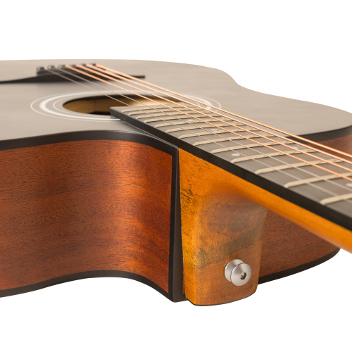 ROCKDALE Aurora D3 Satin C BK акустическая гитара дредноут с вырезом, цвет черный, сатиновое покрыти фото 4