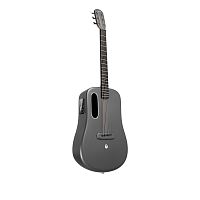 LAVA ME 3 38' Space Gray электроакустическая гитара со звукоснимателем и встроенными эффектами, материал: карбон, чехол Space Ba