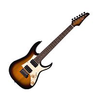 REDHILL STM100/VS эл. гитара уменьш., Superstrat, 600мм, H+H, 1V/1T/5P, тополь+клен, цвет санберс
