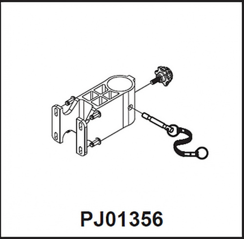 INVOTONE PJ01356 зажим-адаптер для установки мини-модулей линейного массива MLA 4 на стойку фото 4
