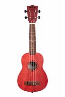 KALA KA-MRT-RED-S укулеле сопрано, корпус - меранти, цвет - красный