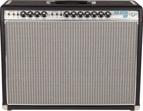 FENDER ’68 CUSTOM TWIN REVER 2x12' Celestion G12V-70 гитарный ламповый усилитель, 85 Вт