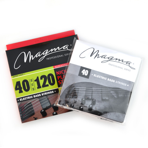 Magma Strings BE145N Струны для 5-струнной бас-гитары Low B 40-120, Серия: Nickel Plated Steel, Калибр: 40-60-75-95-120, Обмотка: круглая, никелирован фото 2