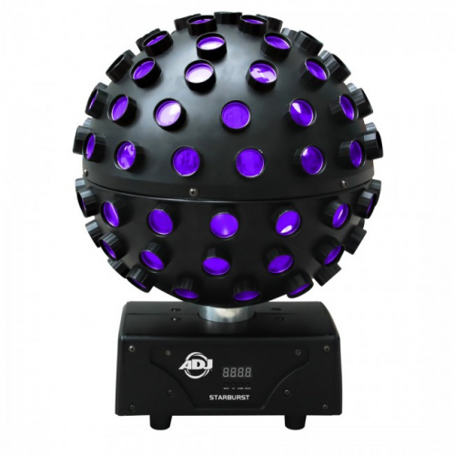 American DJ Starburst светодиодный сферический спецэффект, который вращается в такт вашей музыке, создавая с фото 2