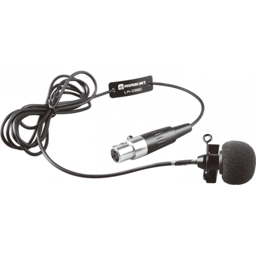 Relacart LM-C550 петличный всенаправленный конденсаторный микрофон, частотная хар-ка: 60Гц-12кГц