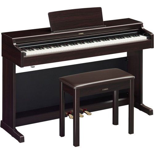 Yamaha YDP-165R Arius цифровое пианино с банкеткой, клавиатура GH3, 192 полифония, 10 тембров
