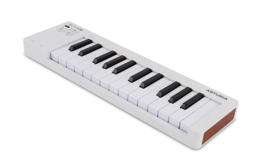 Arturia MicroLab 3 White MIDI клавиатура 25 клавиш, чувствительных к скорости нажатия, цвет белый фото 2