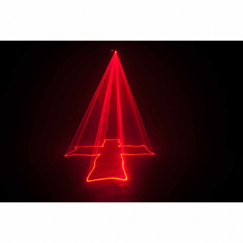 American Dj Ruby Royal лазер DMX, 1 красный лазером 150 мВт и 1фиолетово-синим лазером 150 мВт. 20 л фото 2
