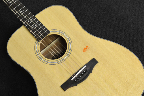 KEPMA F1E-D Natural электроакустическая гитара, цвет натуральный, в комплекте чехол фото 5