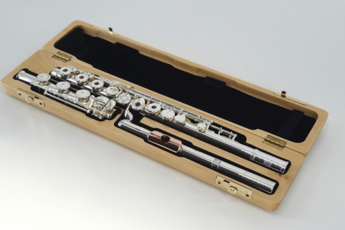 Artist AF-800RBSSOGC-HJS Флейта французской системы, открытые клапаны во французском стиле не в линию, паяные звуковые отверстия, с коленом B, Е-механ фото 16