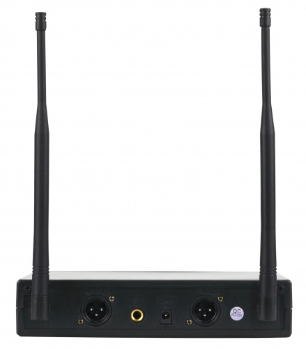 Xline MD-272A Радиосистема двухканальная c двумя ручными передатчиками, 2 канала по 100 фикс. частот фото 2