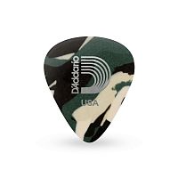 PLANET WAVES 1CCF6-25 Celluloid, Standard Shape, Heavy, Camouflage, 25 шт./уп.