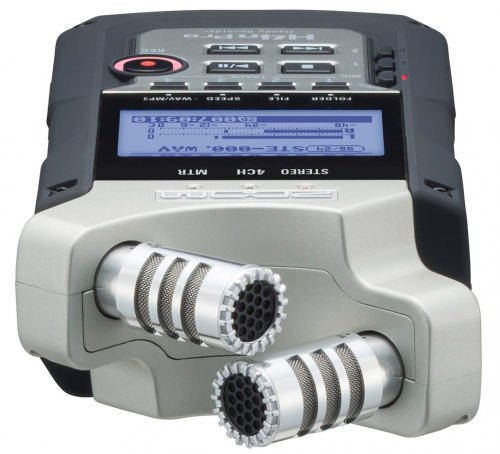Zoom H4n Pro ручной рекордер-портастудия со стерео микрофоном фото 2