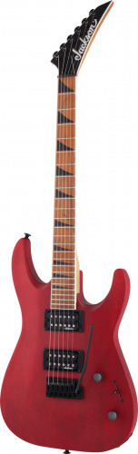 JACKSON JS Series Dinky Arch Top JS24 DKAM, Caramelized Maple Fingerboard, Red Stain электрогитара, цвет красный фото 3