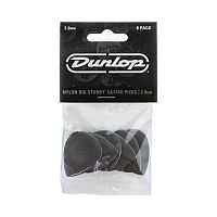 Dunlop Big Stubby Nylon 445P200 6Pack медиаторы, толщина 2 мм, 6 шт.
