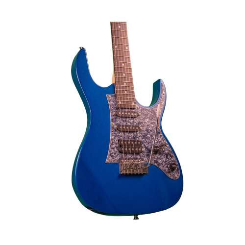NF Guitars GR-22 (L-G3) MBL электрогитара, форма корпуса RG-type, цвет синий фото 2