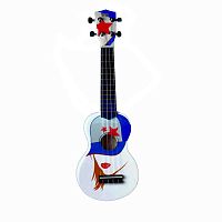 WIKI UK/CAP гитара укулеле сопрано липа, рисунок кепка чехол в комплекте