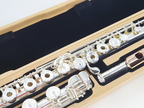 Artist AF-800RBSSOGC-HJS Флейта французской системы, открытые клапаны во французском стиле не в линию, паяные звуковые отверстия, с коленом B, Е-механ фото 10