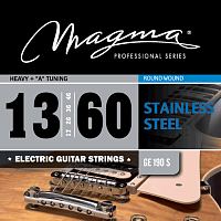 Magma Strings GE190S Струны для электрогитары 13-60, Серия: Stainless Steel, Калибр: 13-17-26-36-46-60.