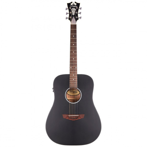 D'Angelico Premier Lexington СS электроакустическая гитара, Dreadnought, цвет черный