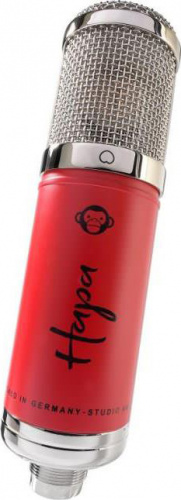 Monkey Banana Hapa red USB-микрофон, электрентный, диаграмма: кардиоида, мембрана 14мм, Max SPL 138дБ, частотная характеристика:
