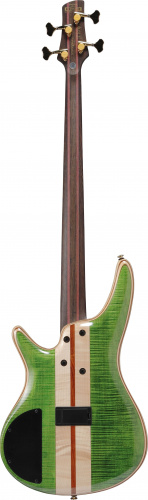 IBANEZ SR4FMDX-EGL электрическая бас-гитара, 4 струны, корпус ясень с топом из огненного клёна, цв фото 2