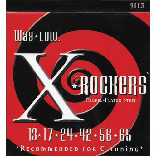 Everly 9113 струны для электрогитары X-Rockers Drop-C 13-65