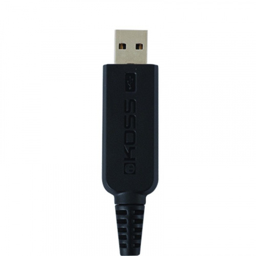 KOSS CS-95 USB Гарнитура. Частотный диапазон 30 Гц - 16 кГц, чувствительность 91 дБ, сопротивление 32 Ом, USB штекер. В комплекте: краткое руководство фото 3