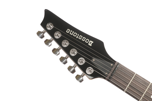 Bosstone SR-06 ML+Bag Гитара электрическая, 6 струн цвет серебряный фото 2