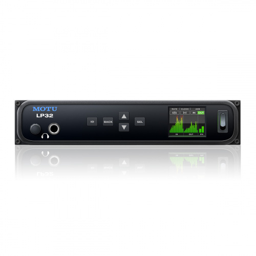 MOTU LP32 AVB/USB цифровой аудио интерфейс с SRC DSP 24бит/192кГц 160x128 LCD дисплей 4 кнопки н фото 2