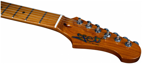 JET JS-300 BK электрогитара, Stratocaster, корпус липа, 22 лада,SSS, tremolo, цвет BK фото 10